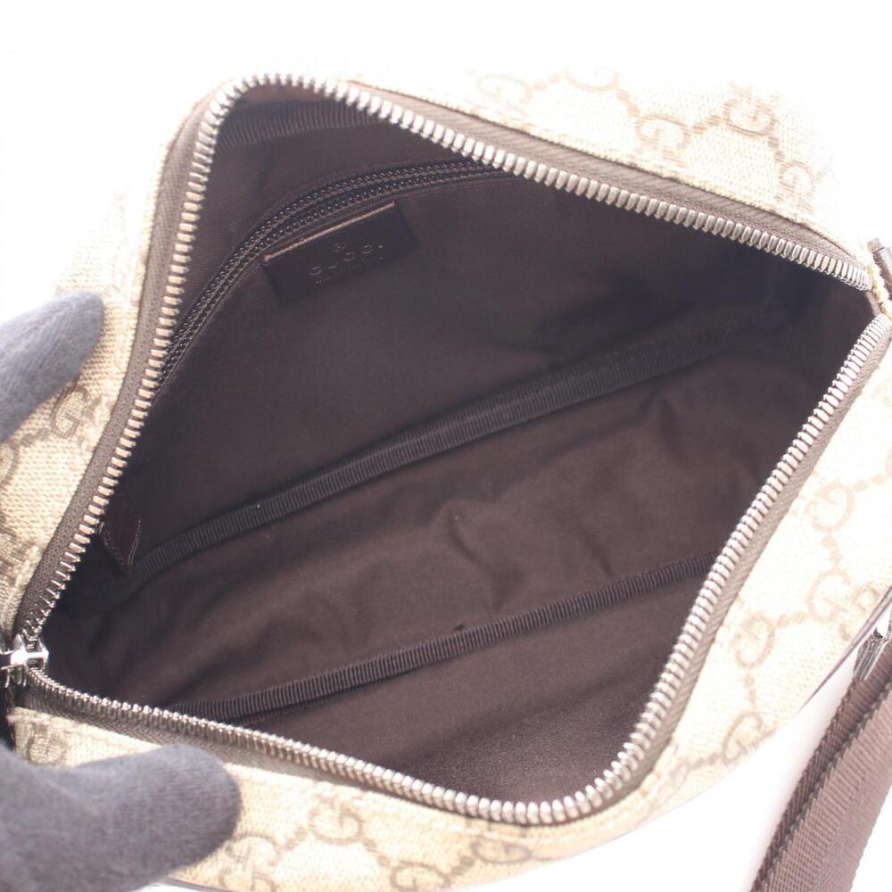 GUCCI Brown Leather Shoulder Bag - Picture 3 of 8